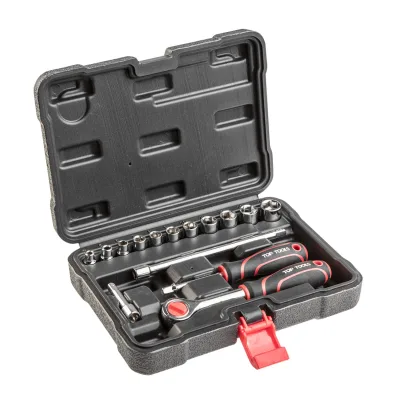 Top Tools Dugókulcskészlet 1/4", 15db