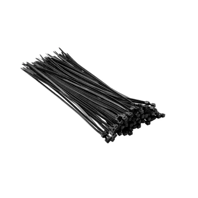 Top Tools Kábelkötegelő, gyorskötöző, 2.5mmx200mm, fekete, 100db, min. rendelés: 5cs villanyszerelő szerszám