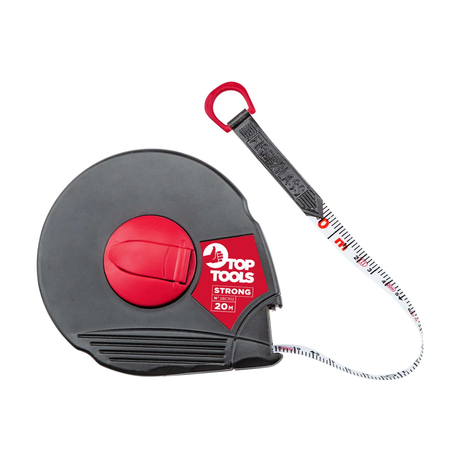 Top Tools Mérőszalag 20m / 12.5mm, üvegszálas mérőeszköz