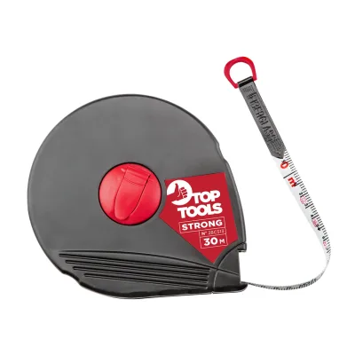 Top Tools Mérőszalag 30m / 12.5mm, üvegszálas mérőeszköz
