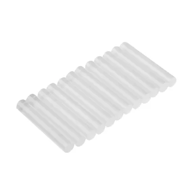 Top Tools Ragasztópatron, 8x50mm, 12db, 31g, átlátszó fehér, min. rendelés: 5cs