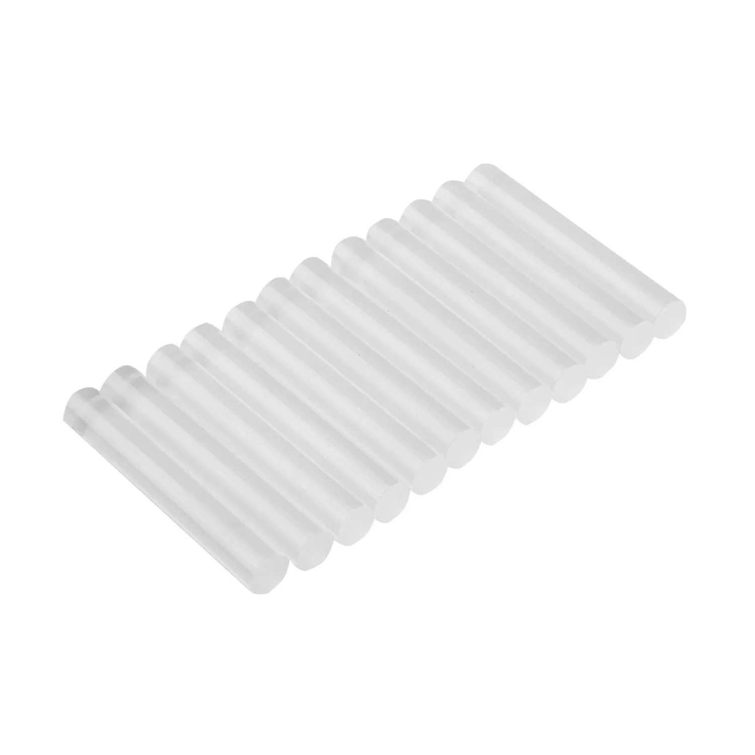 Top Tools Ragasztópatron, 8x50mm, 12db, 31g, átlátszó fehér, min. rendelés: 5cs