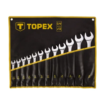TOPEX Csillag-villáskulcs készlet 10-32mm, 12db