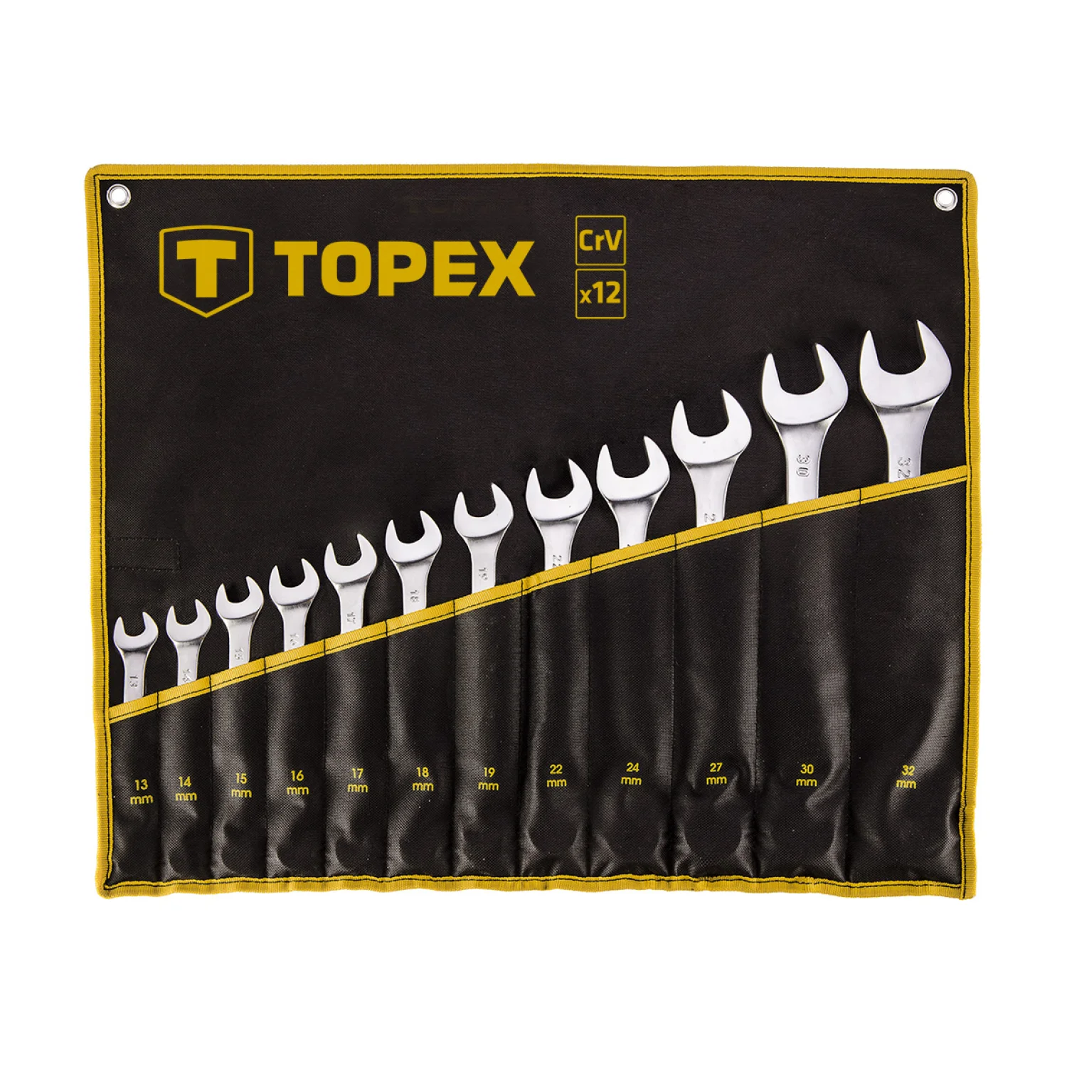 TOPEX Csillag-villáskulcs készlet 10-32mm, 12db