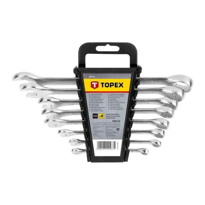 TOPEX Csillag-villáskulcs készlet 6-19mm, 8db