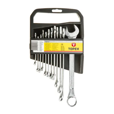 TOPEX Csillag-villáskulcs készlet 6-22mm, 12db