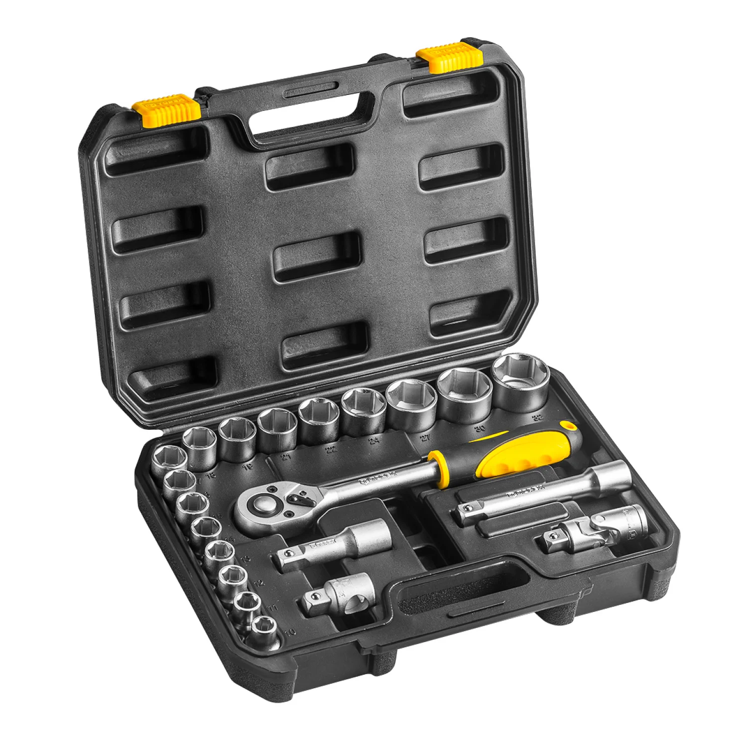 TOPEX Dugókulcskészlet 1/2", 21db
