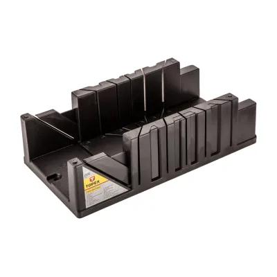 TOPEX Gérvágó láda 320x125x78mm, műanyag faipari szerszám