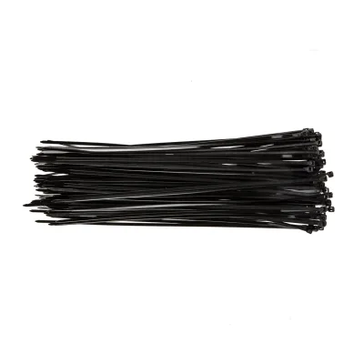 TOPEX Kábelkötegelő, gyorskötöző, 3.6mmx300mm, fekete, 100db, min. rendelés: 5cs villanyszerelő szerszám