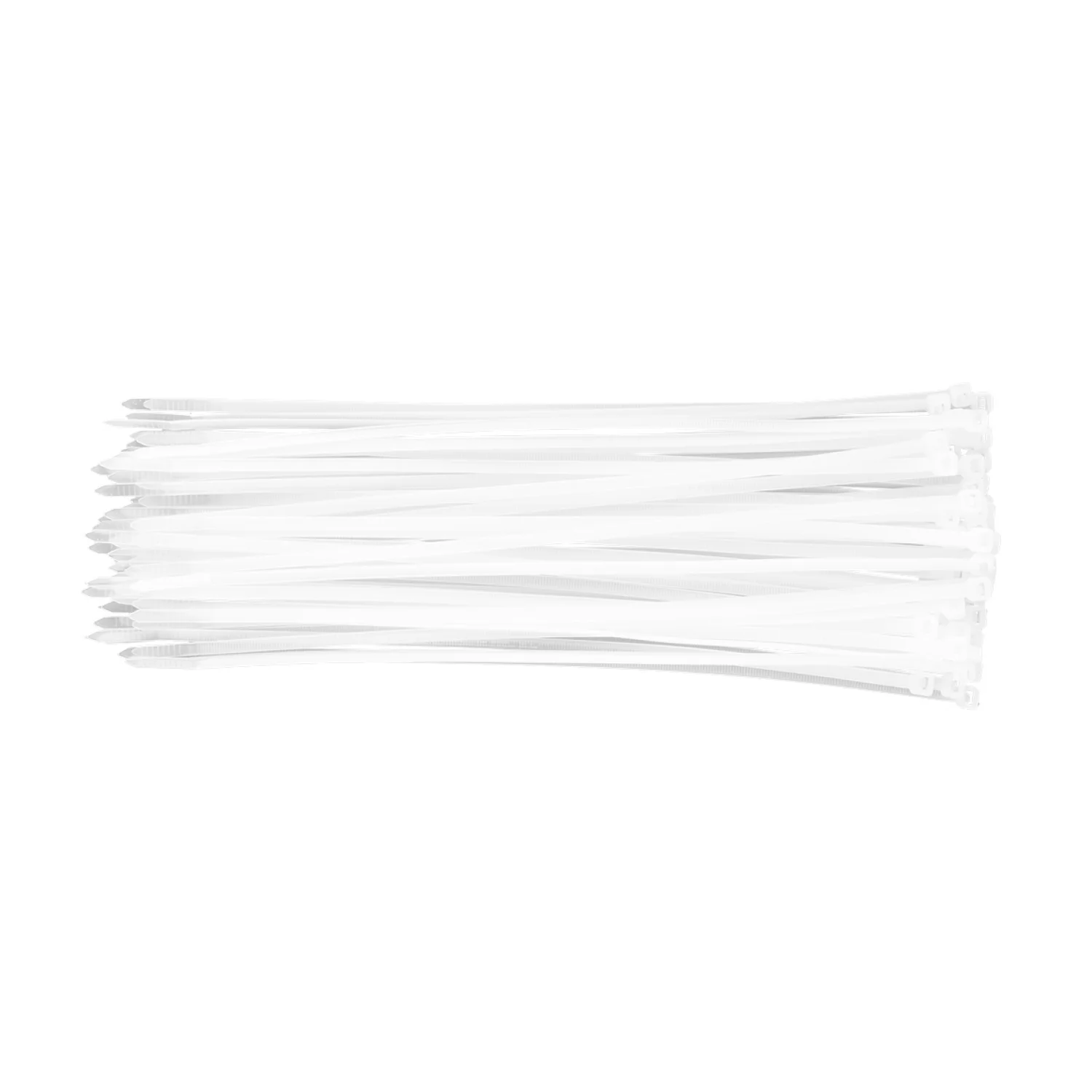 TOPEX Kábelkötegelő, gyorskötöző, 4.8mmx300mm, fehér, 75db villanyszerelő szerszám