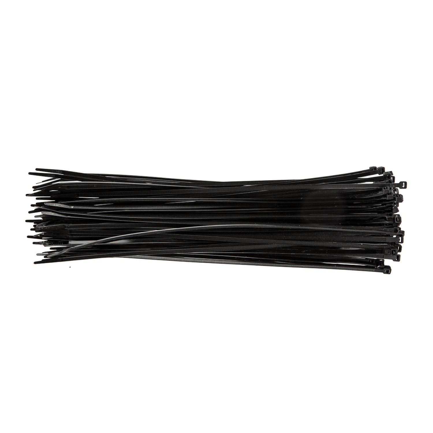 TOPEX Kábelkötegelő, gyorskötöző, 4.8mmx370mm, fekete, 75db villanyszerelő szerszám