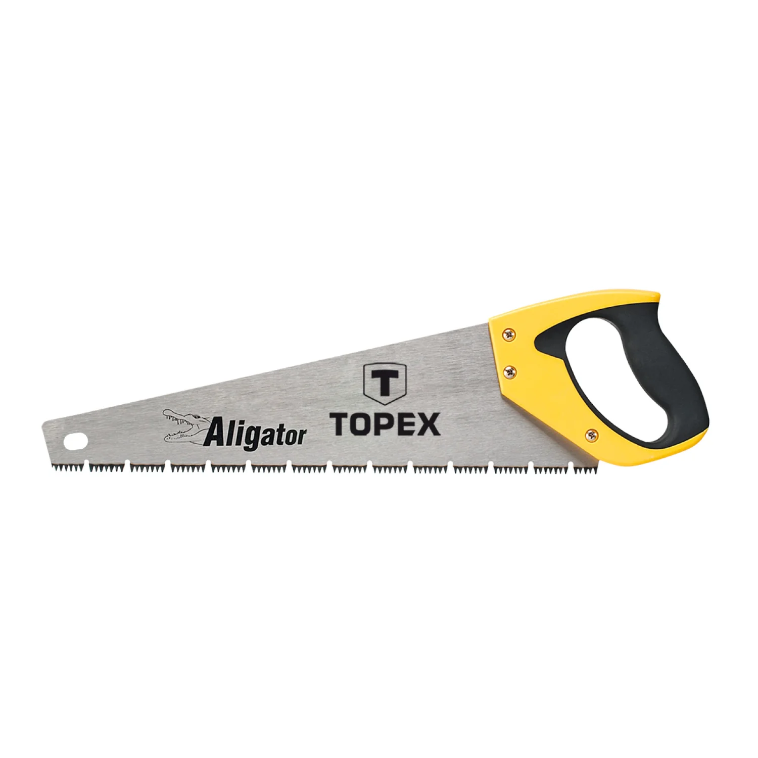 TOPEX Kézifűrész 400mm, 3-as élezés, 7TPI, Aligator vágószerszám
