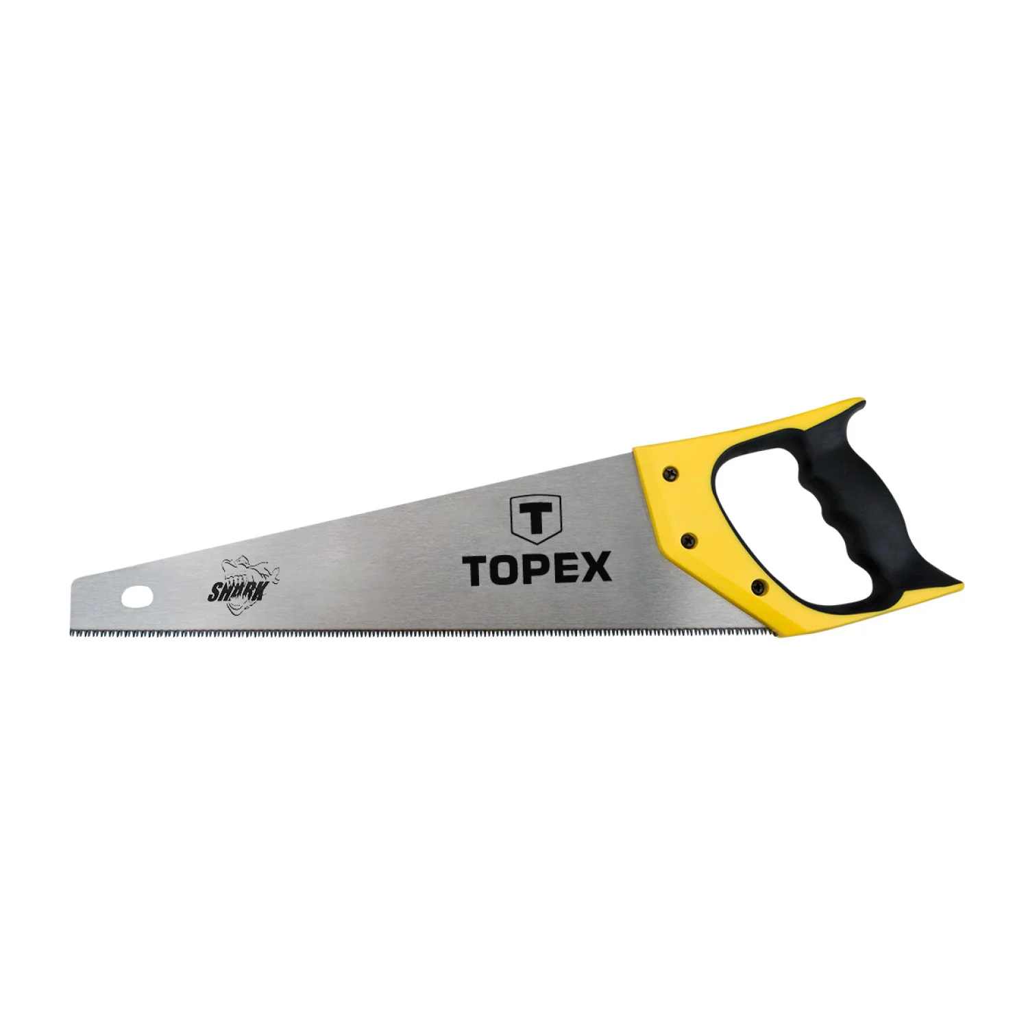 TOPEX Kézifűrész 450mm, 3-as élezés, 7TPI, Shark vágószerszám