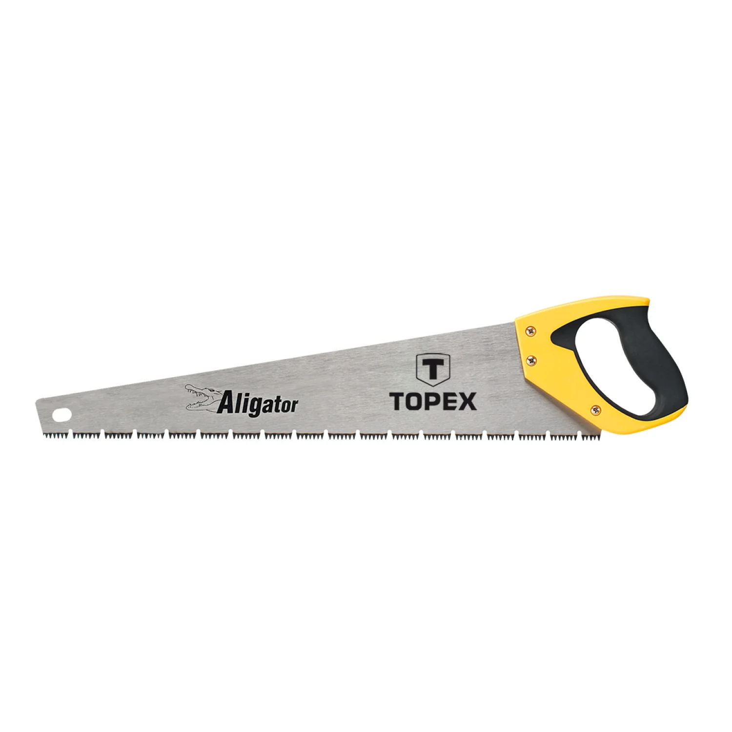 TOPEX Kézifűrész 500mm, 3-as élezés, 7TPI, Aligator vágószerszám