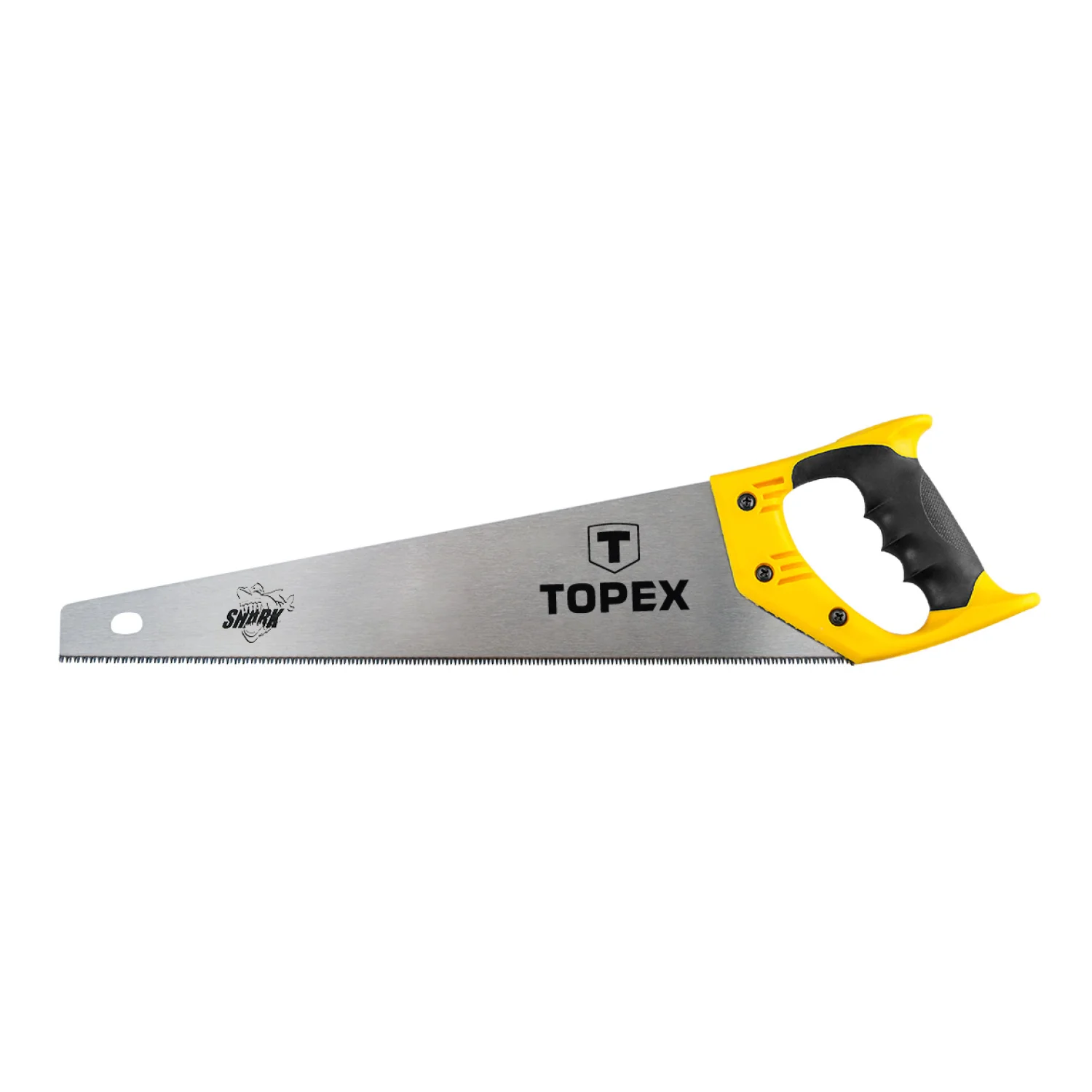 TOPEX Kézifűrész 500mm, 3-as élezés, 7TPI, Shark vágószerszám