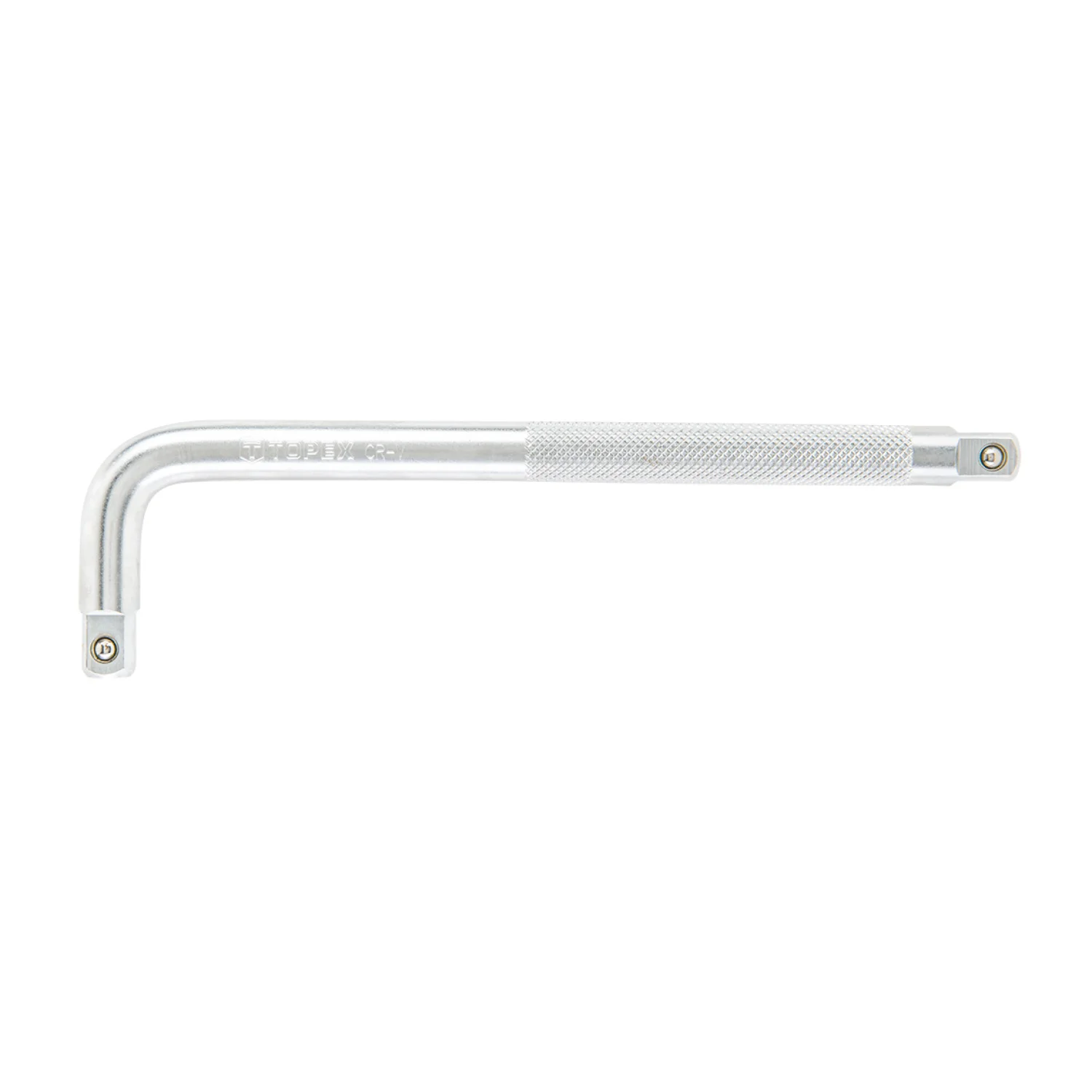 TOPEX L-hajtókar 1/2" 250mm, CRV kulcs