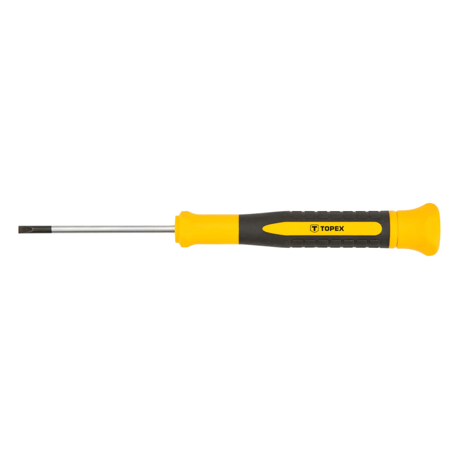 TOPEX Műszerész, precíziós csavarhúzó, lapos, 2.5x50mm csavarhúzók és bitfej