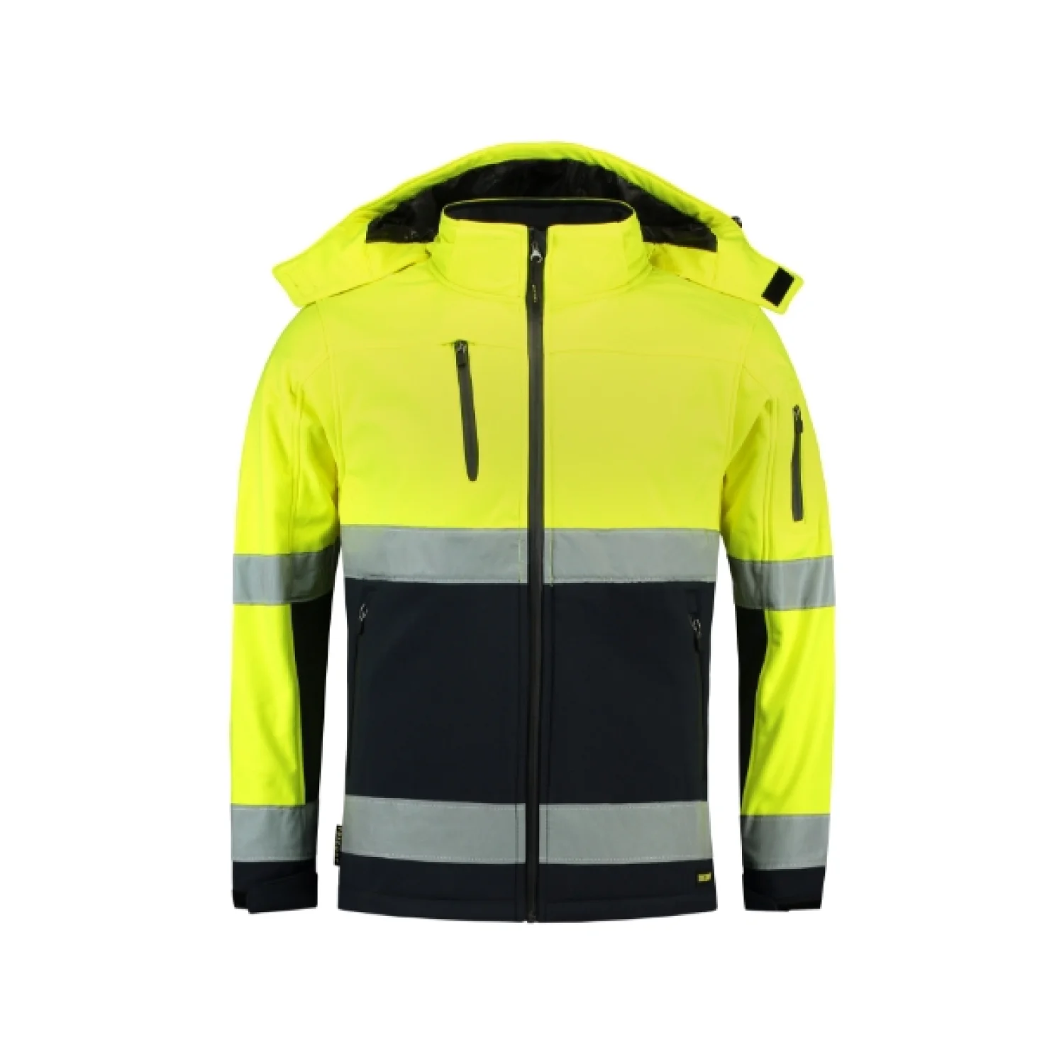 TRICORP Bi-color EN ISO 20471 Softshell Fluoreszkáló sárga 97