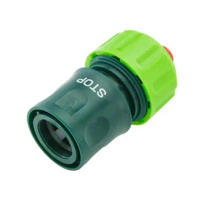 VERTO 30db tömlő gyorscsatlakozó 3/4" vizstoppos, kínálódobozban