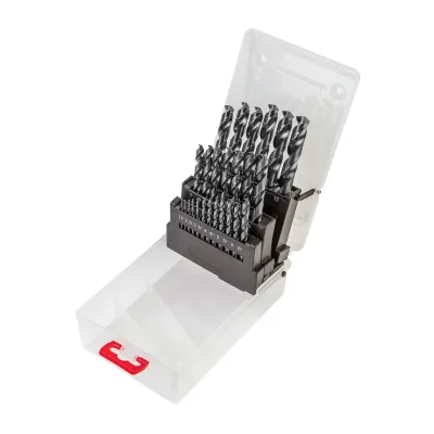 VERTO Csigafúró készlet HSS-G, 1-13mm, 25db fúrószár