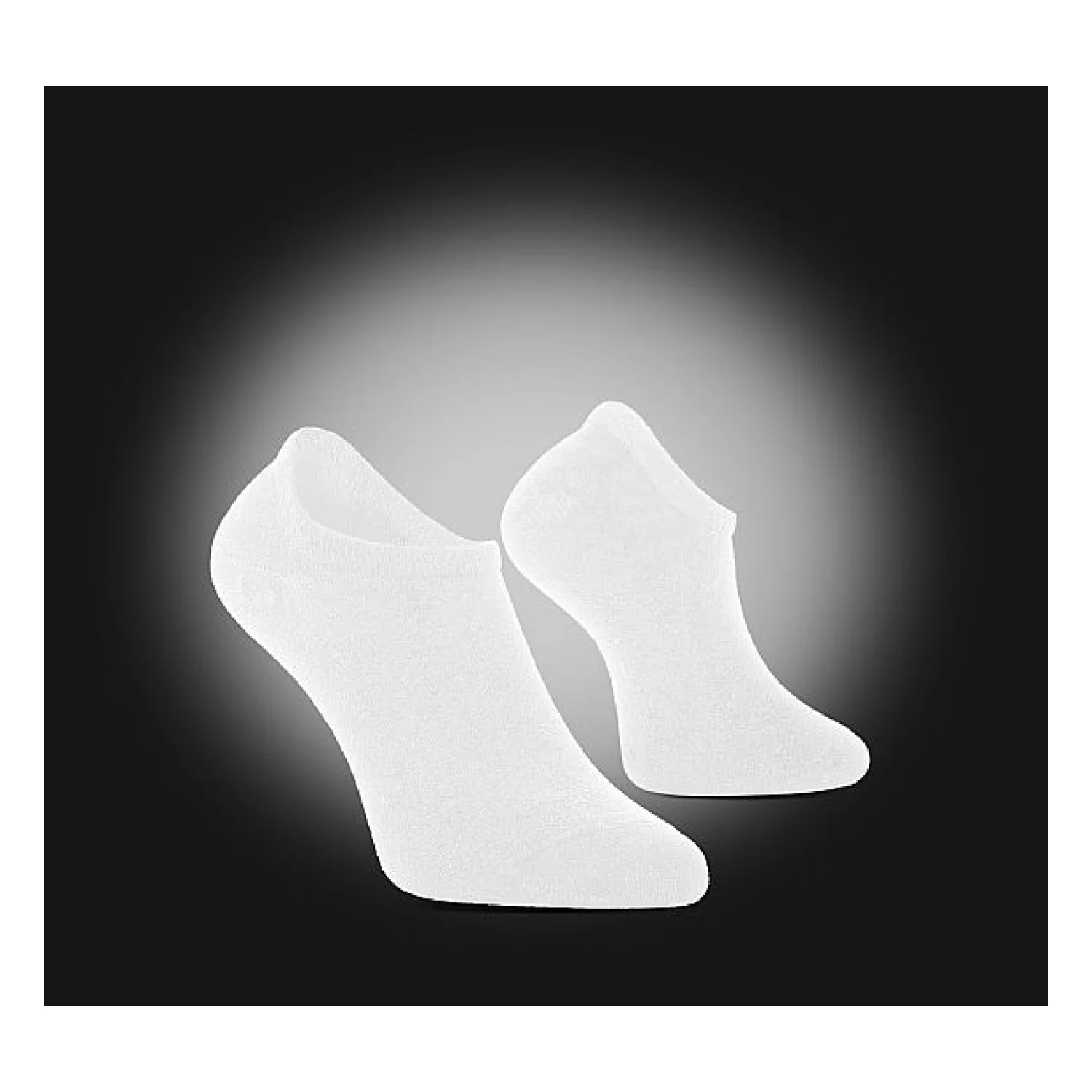 VM Footwear Bamboo Ultrashort Medical Special antibacterial Munkazokni white 8012