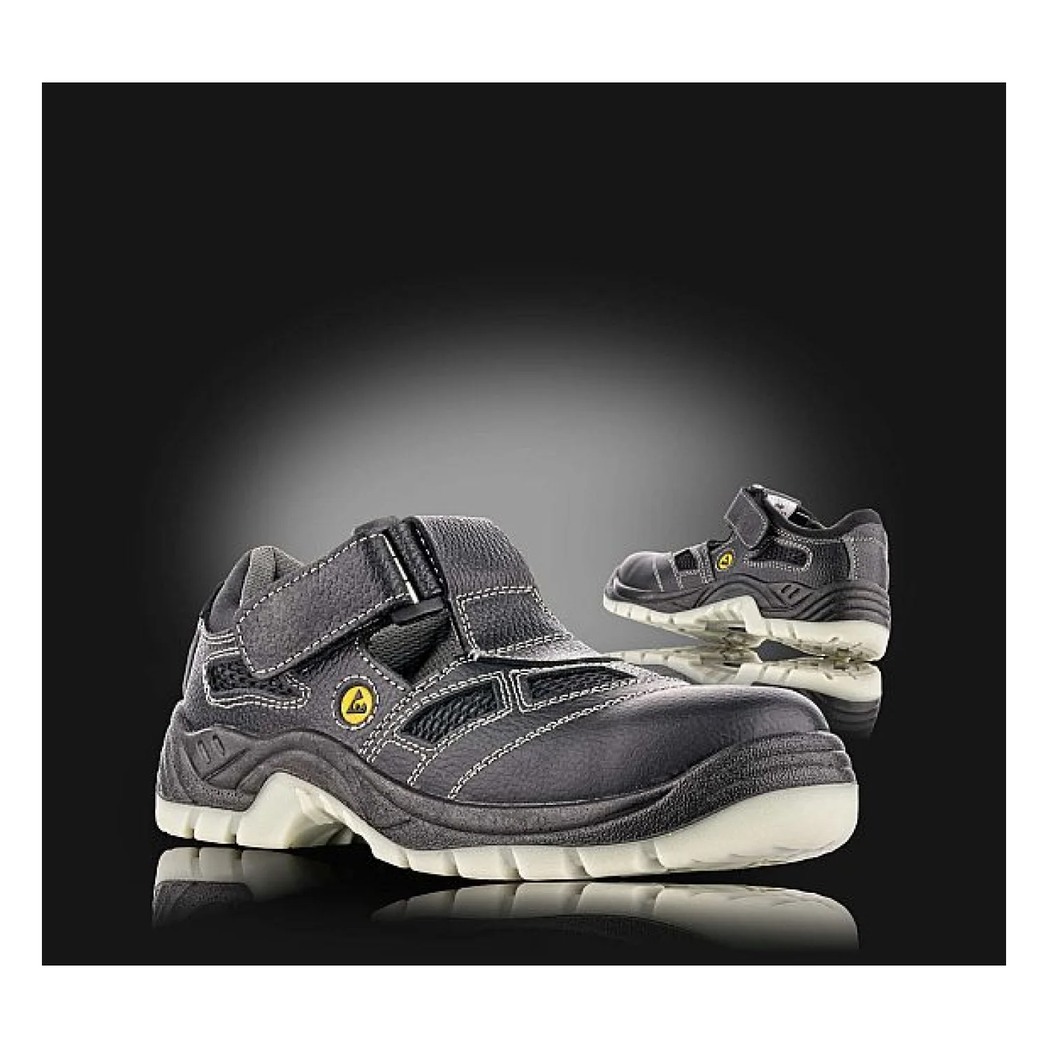 VM Footwear Bern safety sandal, black védőszandál 2885S-S1ESD