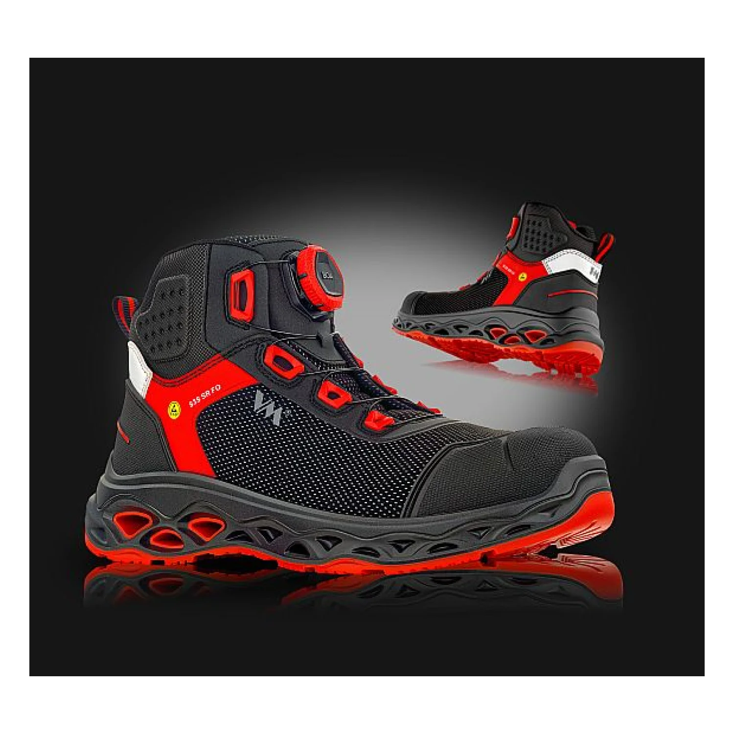 VM Footwear HONGKONG ankle safety shoes ESD félcipő