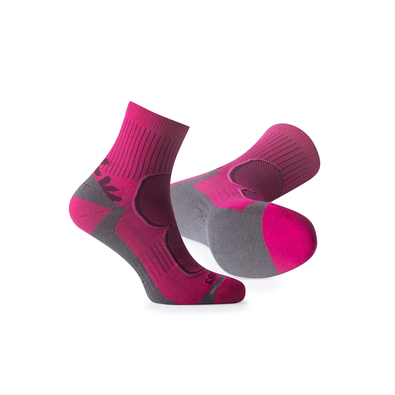 Zokni ARDON®FLR trek pink Rózsaszín és lila