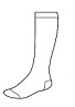 Proact Egyszínű sportszár mérési pontjai